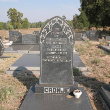 CRONJE Johan Marthinus 1876-1939
