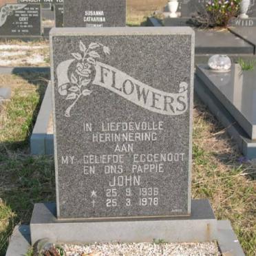 FLOWERS John 1936-1978