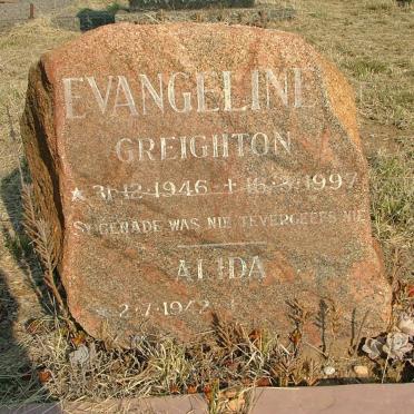 GREIGHTON Evangeline 1947-1997 :: ? Alida 1942-??