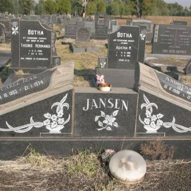 JANSEN Carel Izak 1903-1974 &amp; Andriena Agnes WAGNER 1908-1992