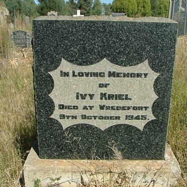 KRIEL Ivy -1945