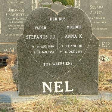NEL Stefanus J.J. 1890-1956 &amp; Anna K. 1911-2005