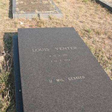 VENTER Louis 1911-1974