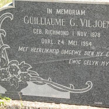 VILJOEN Guilliaume G. 1878-1954