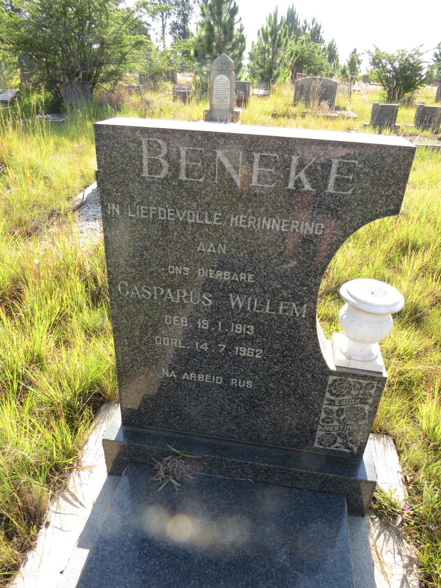 BENEKE Casparus Willem 1913-1962