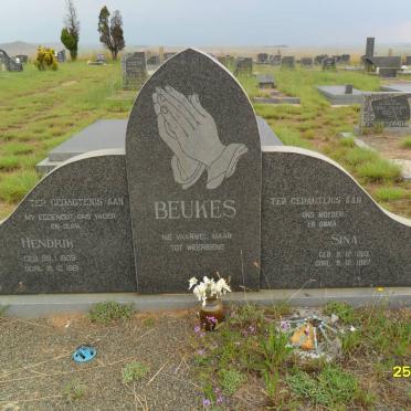 BEUKES Hendrik 1909-1981 &amp; Sina 1913-1987