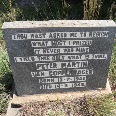 COPPENHAGEN Peter Martin, van 1940-1948