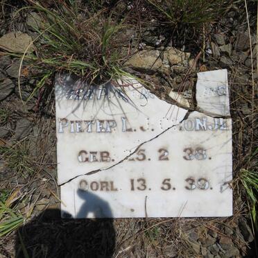 CRONJE Pieter L.J. 1938-1939