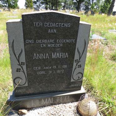 FILMALTER Anna Maria nee KOEN 1911-1972