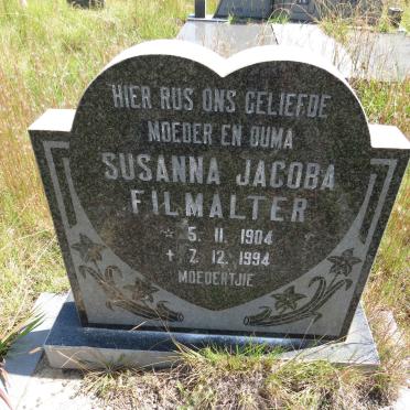 FILMALTER Susanna Jacoba 1904-1994