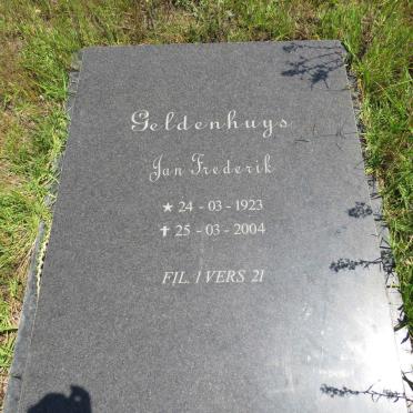 GELDENHUYS Jan Frederik 1923-2004