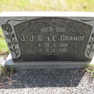 GRANGE J.J.S., le 1900-1990