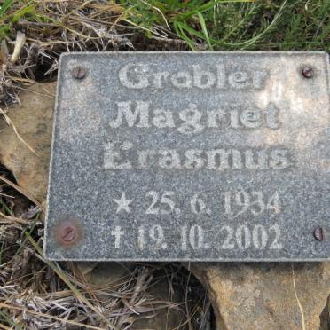 GROBLER Magriet, ERASMUS 1934-2002