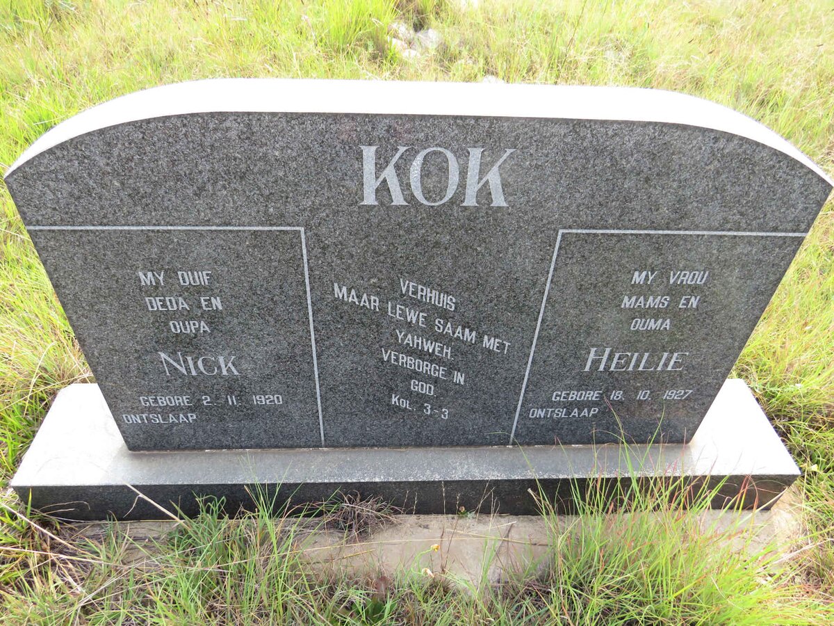 KOK Nick 1920- & Heilie 1927-