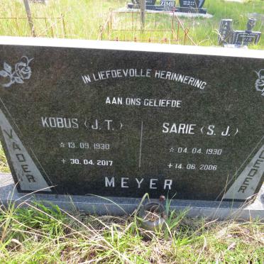 MEYER J.T. 1930-2017 & S.J. 1930-2006