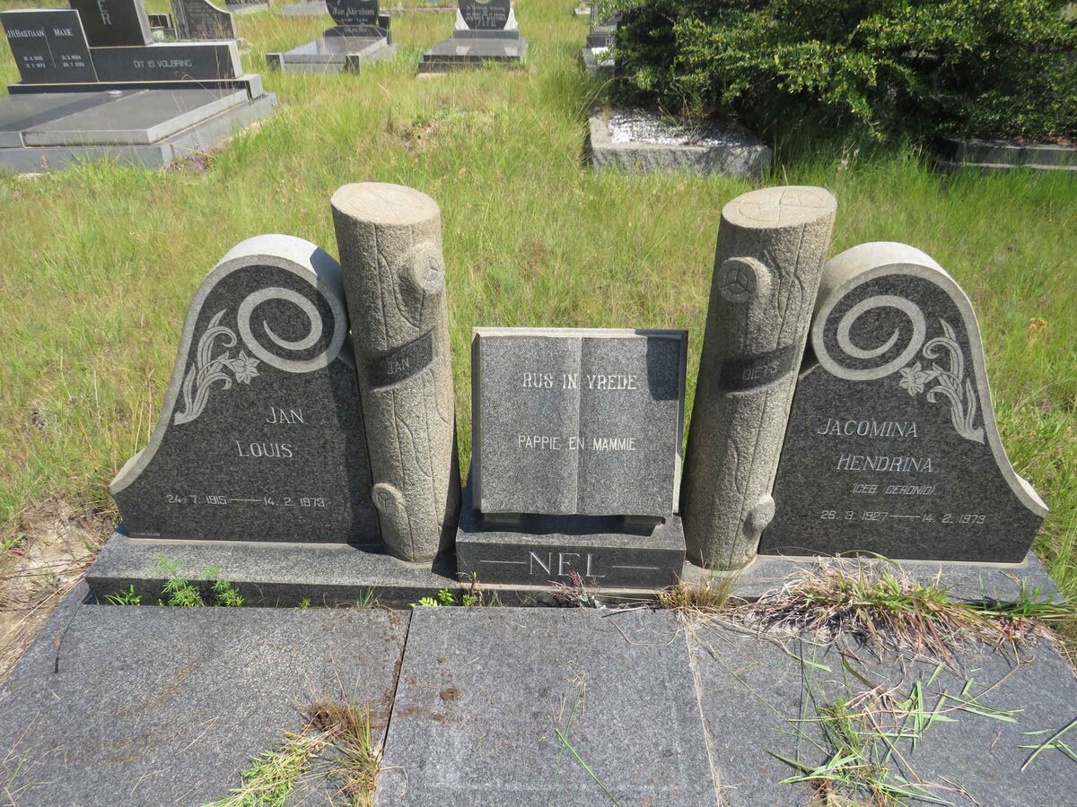 NEL Jan Louis 1915-1973 & Jacomina Hendrina CERONIO 1927-1979