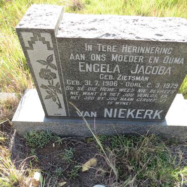 NIEKERK Andries, van 1905-1961 & Engela Jacoba ZIETSMAN 1906-1979 _2