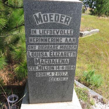 NAUDE Abraham Christoffel 1882-1942 & Louisa Elizabeth Magdalena NELSON 1884-1957 _3