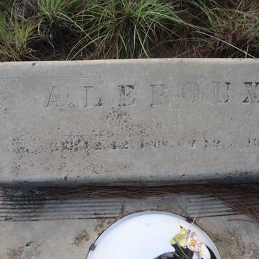 ROUX A., le 186?-1959