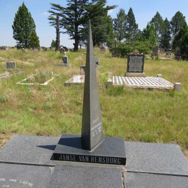 RENSBURG Bartholomeus, Janse van 1906-1991 & Hendrina Johanna 1913-1967 _1