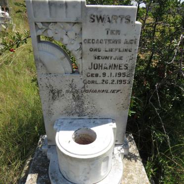 SWARTS Johannes 1952-1953