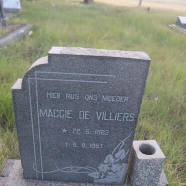 VILLIERS Maggie, de 1883-1967