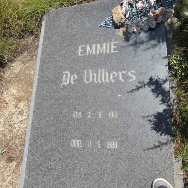 VILLIERS Emmie, de 1912-1988