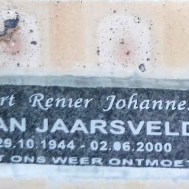 JAARSVELD Gert Renier Johannes, van 1944-2000