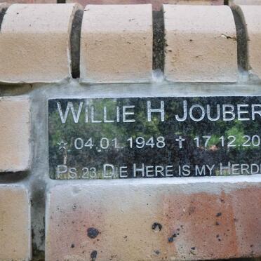 JOUBERT Willie H. 1948-2016