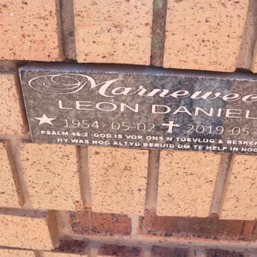 MARNEWECK Leon Daniel 1954-2019