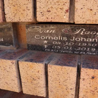 ROOYEN Cornelis Johannes, van 1950-2019