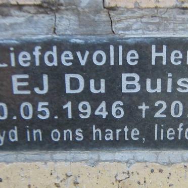 BUISSON E.J., du 1946-2007