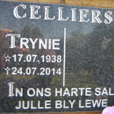 CELLIERS Trynie 1938-2014
