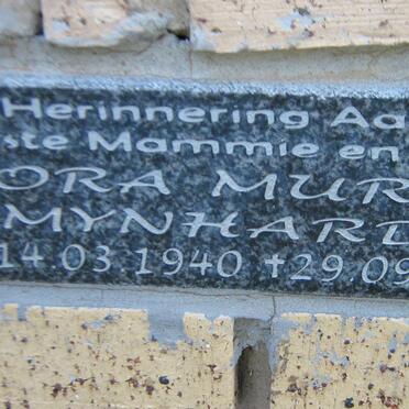 MYNHARDT Nora Murice 1940-2013