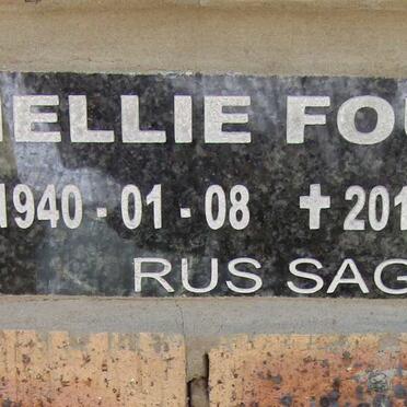 FOURIE Nellie 1940-2019