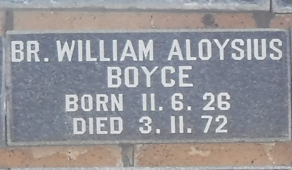 BOYCE William Aloysius 1926-1972