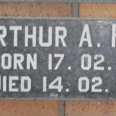 FREY Arthur A. 1909-1968