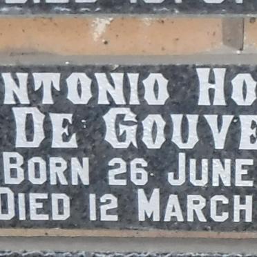 GOUVEIA Antonio Homen, de 1912-1986