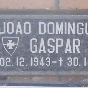 GASPAR Joao Domingues 1943-2002