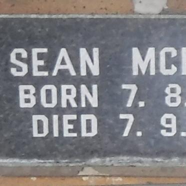 MCKEE Sean 1948-1985