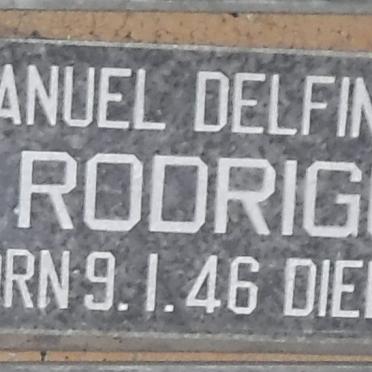 RODRIGUES Manuel Delfino Sousa 1946-1992