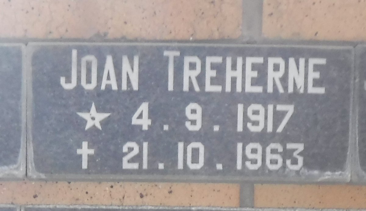 TREHERNE Joan 1917-1963