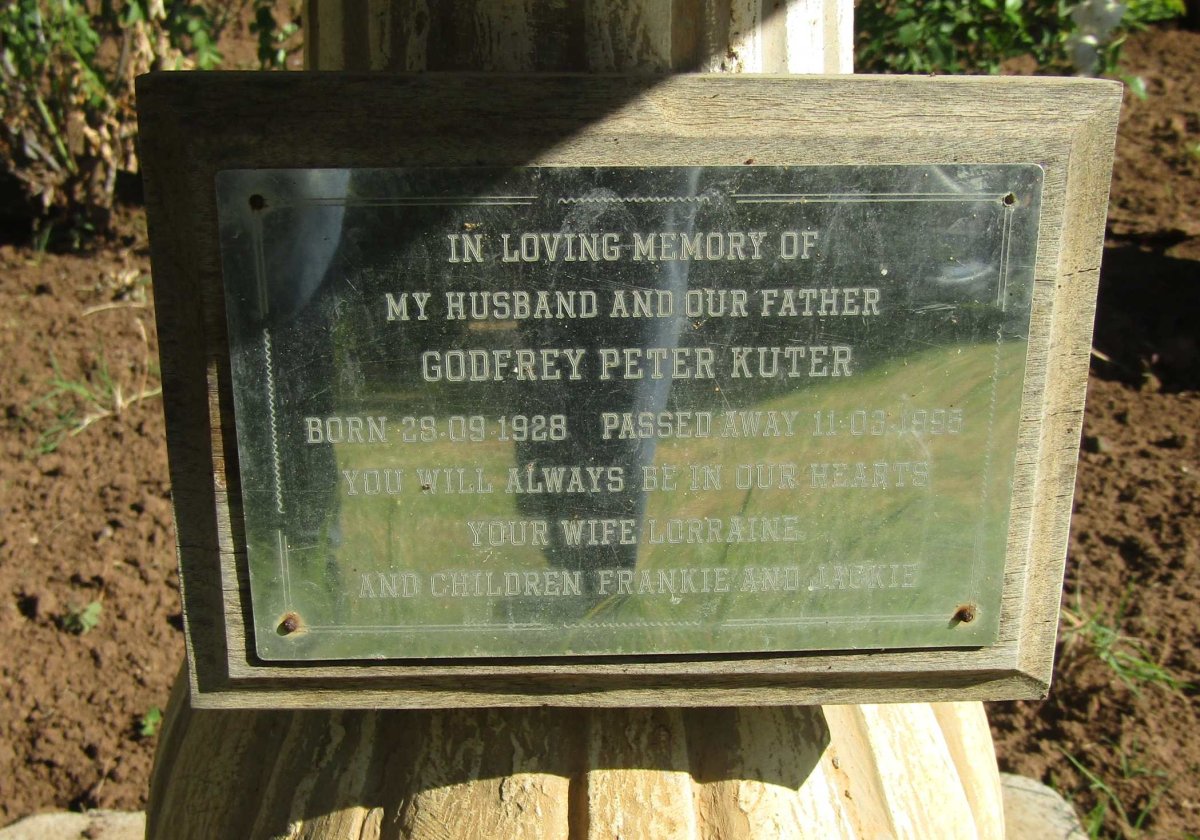 KUTER Godfrey Peter 1928-1995