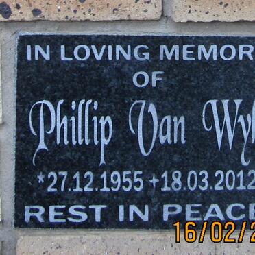 WYK Phillip, van 1955-2012