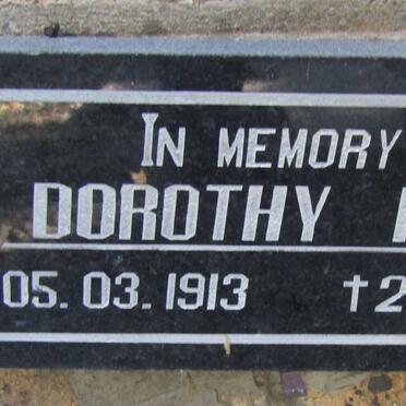RALFE Dorothy 1913-1997