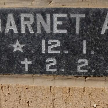 AUTHS Garnet 1926-1985