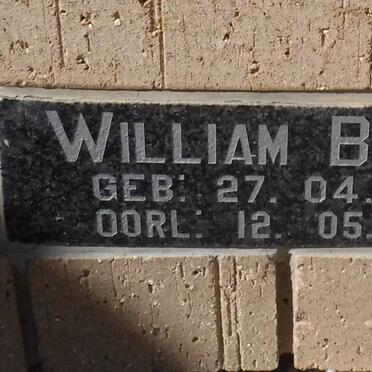 BROWN William 1912-1991