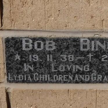 BINGHAM Bob 1938-1988