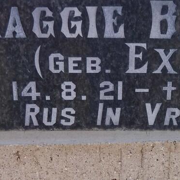 BROWN Maggie nee EXLEY 1921-1990