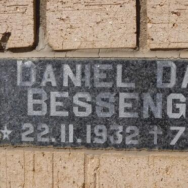 BESSENGER Daniel David 1932-1982